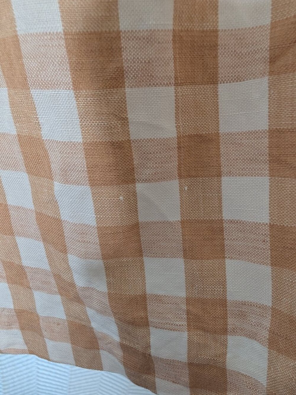 Ever New Gingham Shorts Linen Blend High Waist Size 8 Resort Festival Summer - Picture 5 of 10